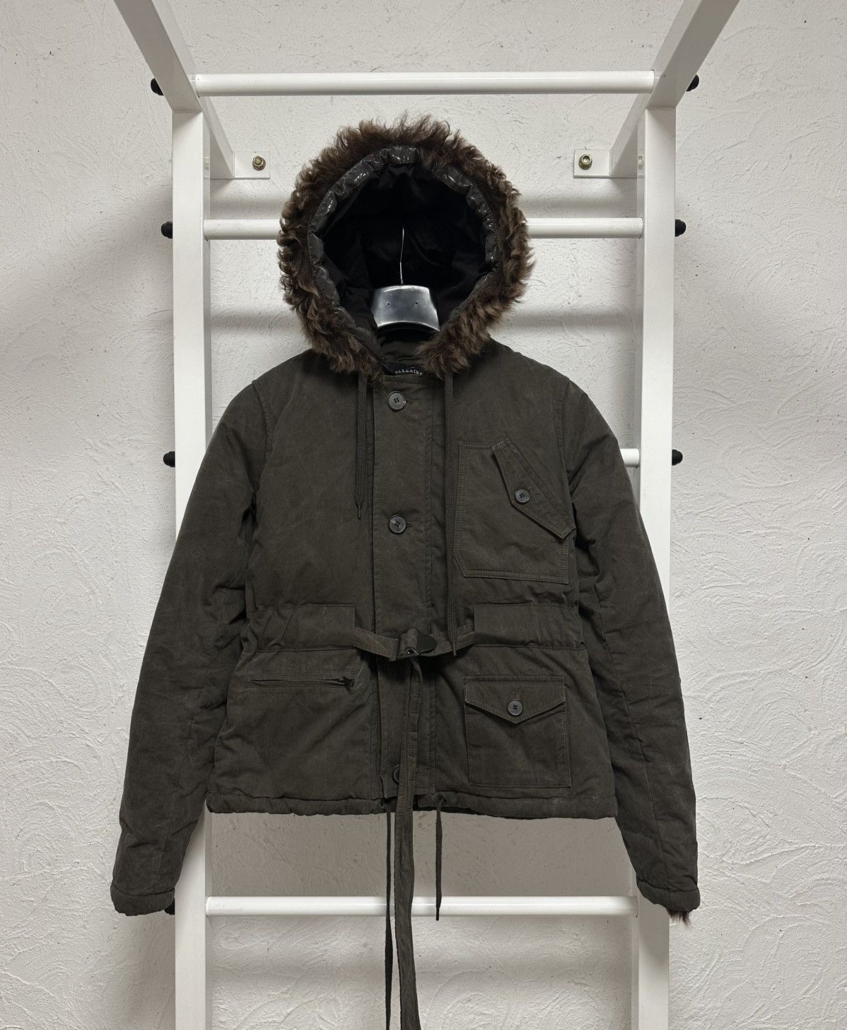 Allsaints × Hysteric Glamour AllSaints Puffer Jacket M Size Avant Garde Vintage Size M / US 6-8 / IT 42-44 - 1 Thumbnail