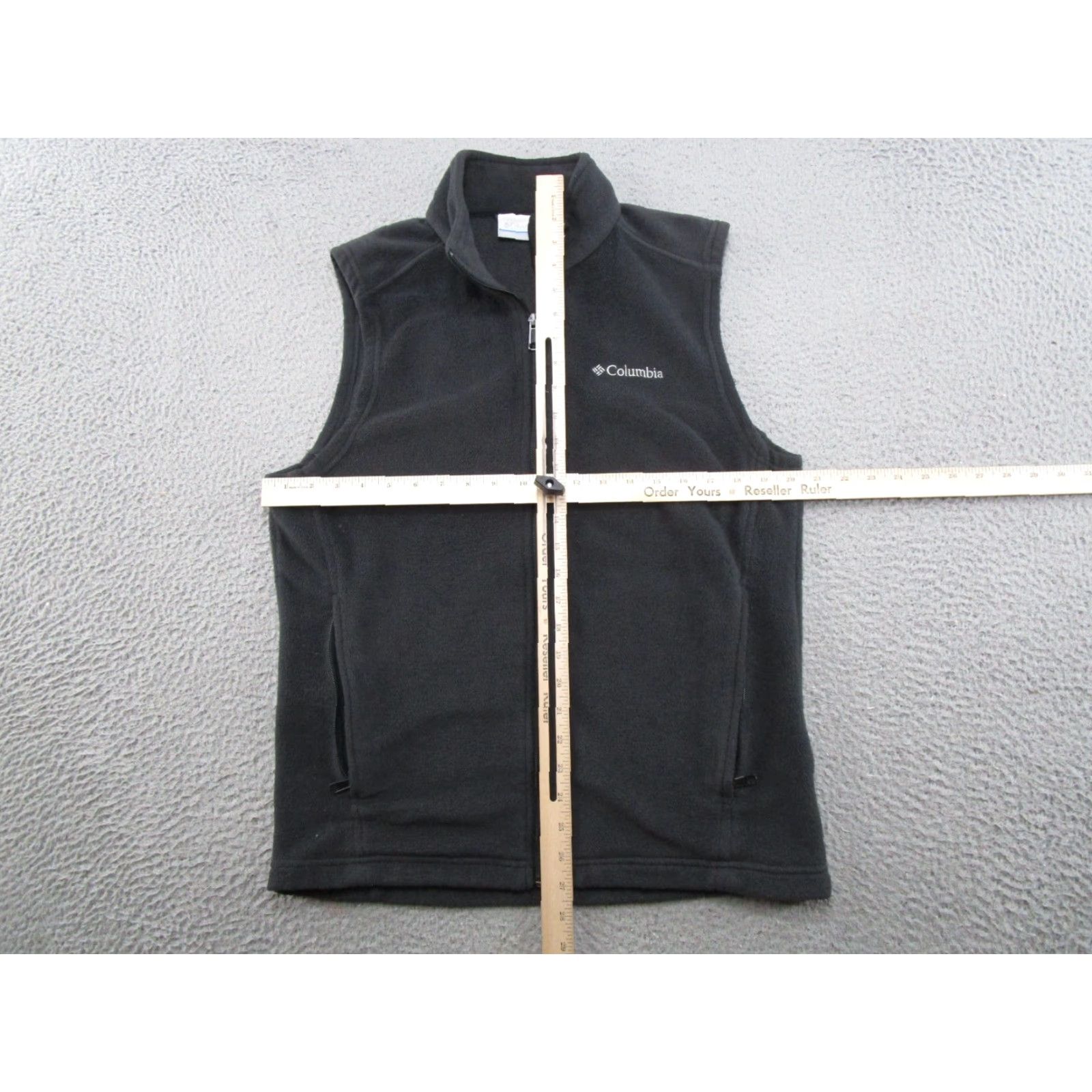 Vintage Columbia Mens Vest Full Zip Fleece Black SZ S Lightweight Outdoor Hiking Casual Travel Size US S / EU 44-46 / 1 - 4 Thumbnail