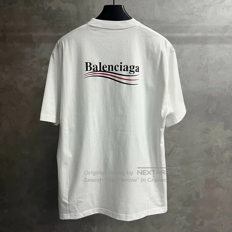 Balenciaga Balenciaga White Coke Print Short-Sleeve T-Shirt. Size US XS / EU 42 / 0 - 4 Thumbnail