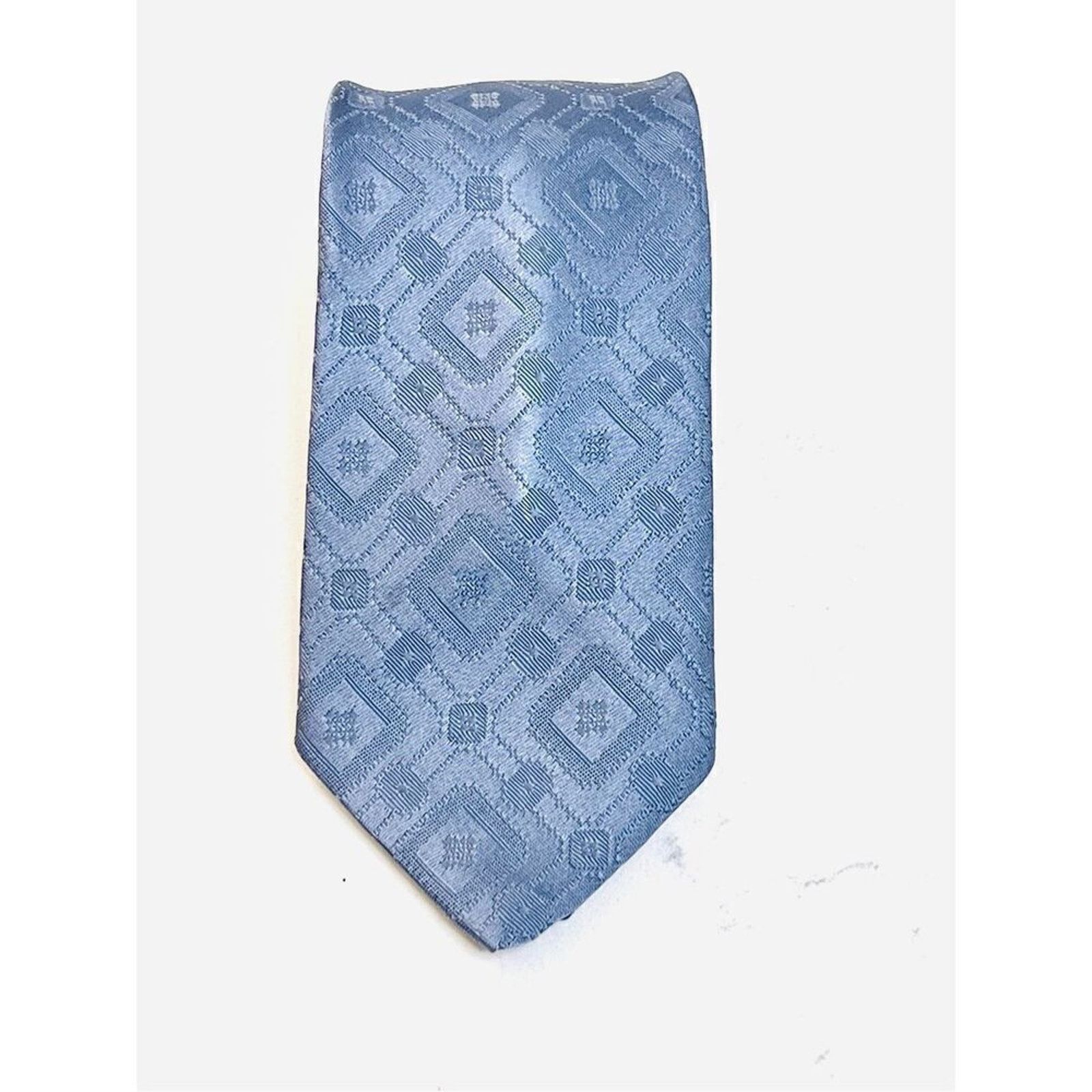 Other Vintage 70s Golden Clasp Prince Consort 58'x3" Blue Necktie Size ONE SIZE - 1 Thumbnail