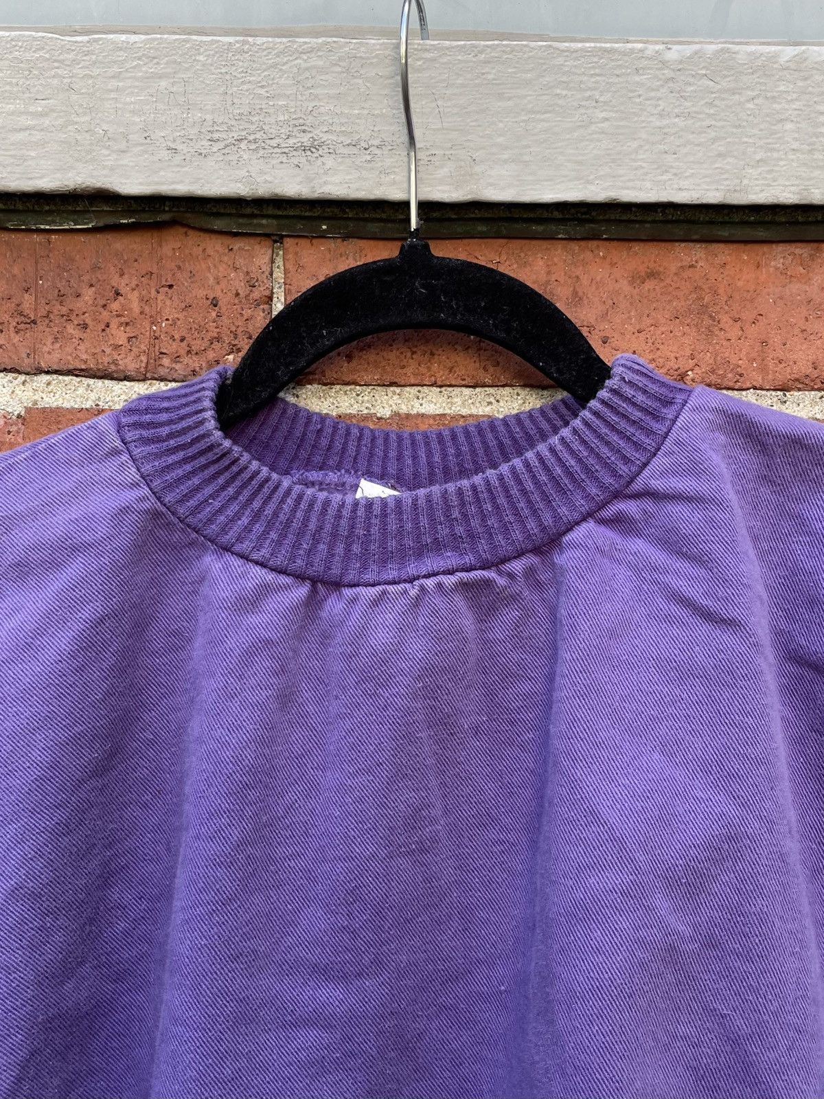 Vintage Vintage 90s Quality Goods Faded Cuffed Crewneck Size US L / EU 52-54 / 3 - 5 Thumbnail