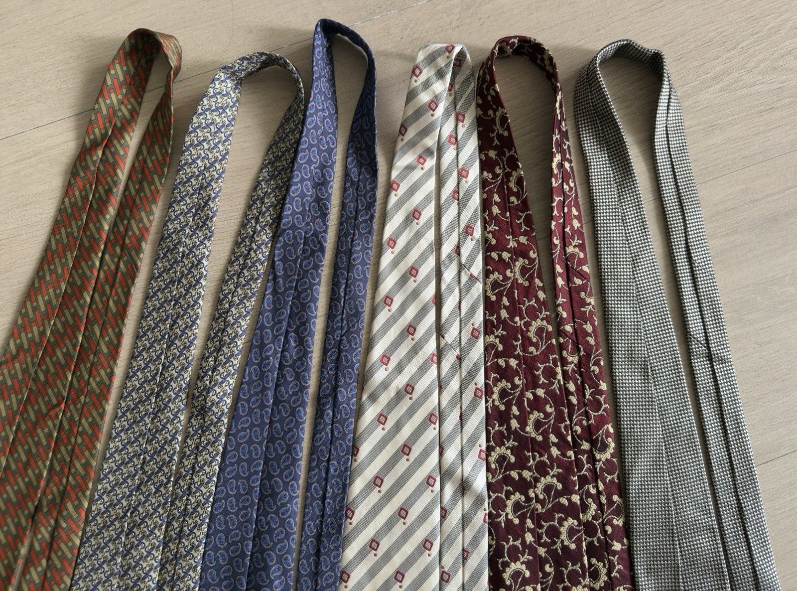 Dolce & Gabbana Set of 6 silk Tie Corneliani Dolce&Gabbana Kenzo Fil a fil Size ONE SIZE - 6 Thumbnail