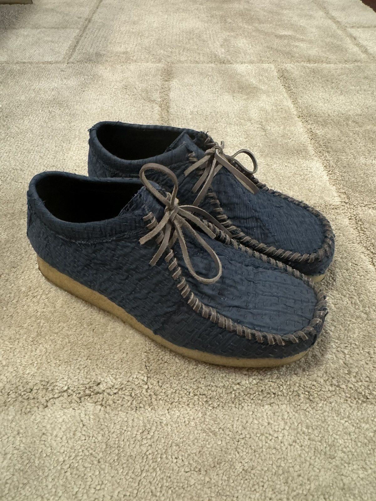 By Walid Men’s Blue Connie Lace Up Sneaker Size US 10 / EU 43 - 1 Thumbnail