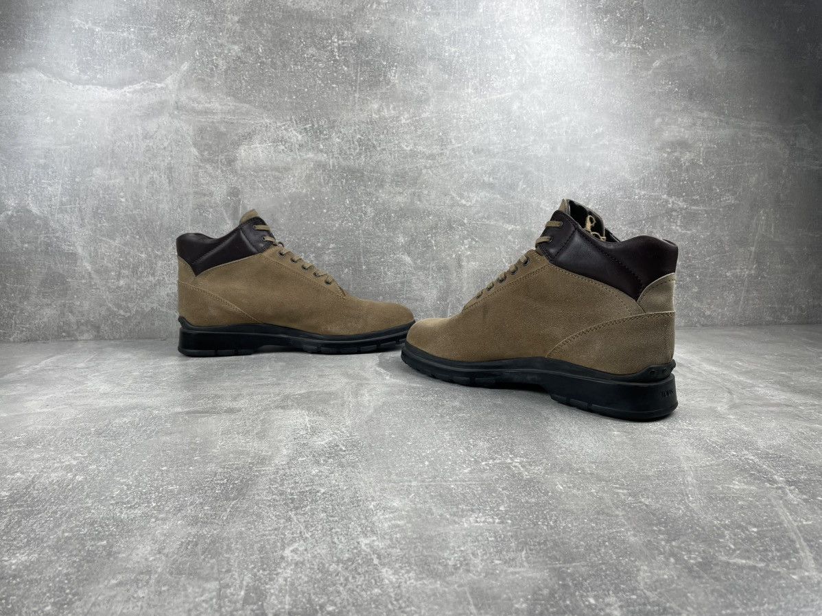 Tod's TOD's Leather Laced Suede Leather Sand Boots Made in Italy Size US 10 / EU 43 - 6 Thumbnail