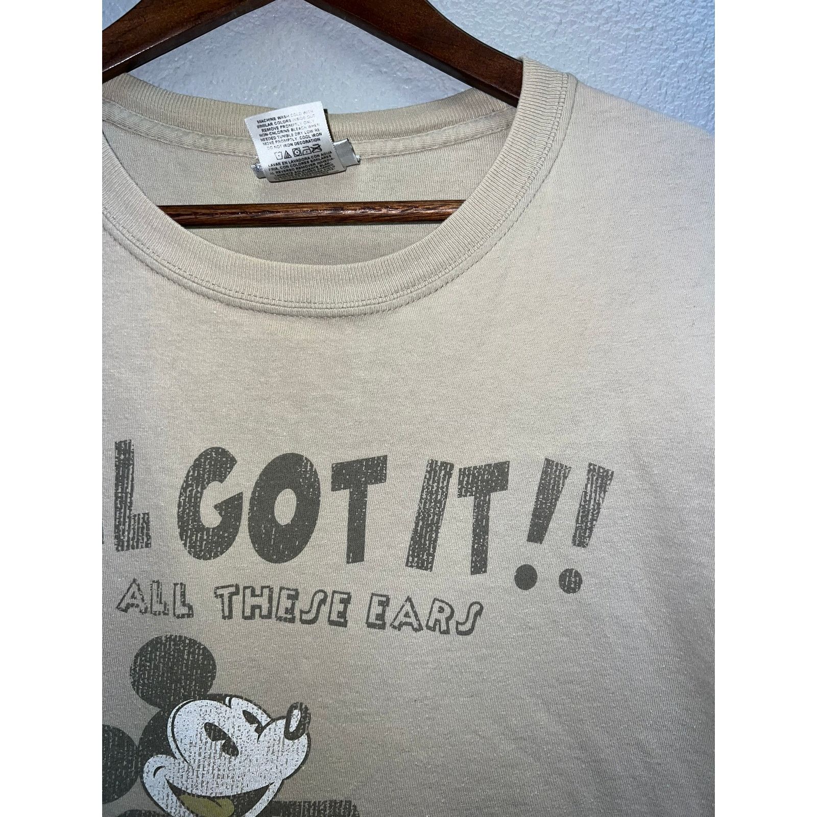 Disney Vintage Mickey Shirt Disneyland Still got It Brown Tee Large Size US L / EU 52-54 / 3 - 4 Thumbnail