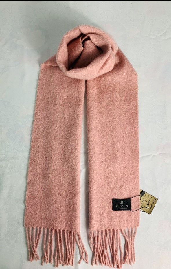 Vintage Lanvin Scarf / Muffler / Neckwear Size ONE SIZE - 2 Thumbnail