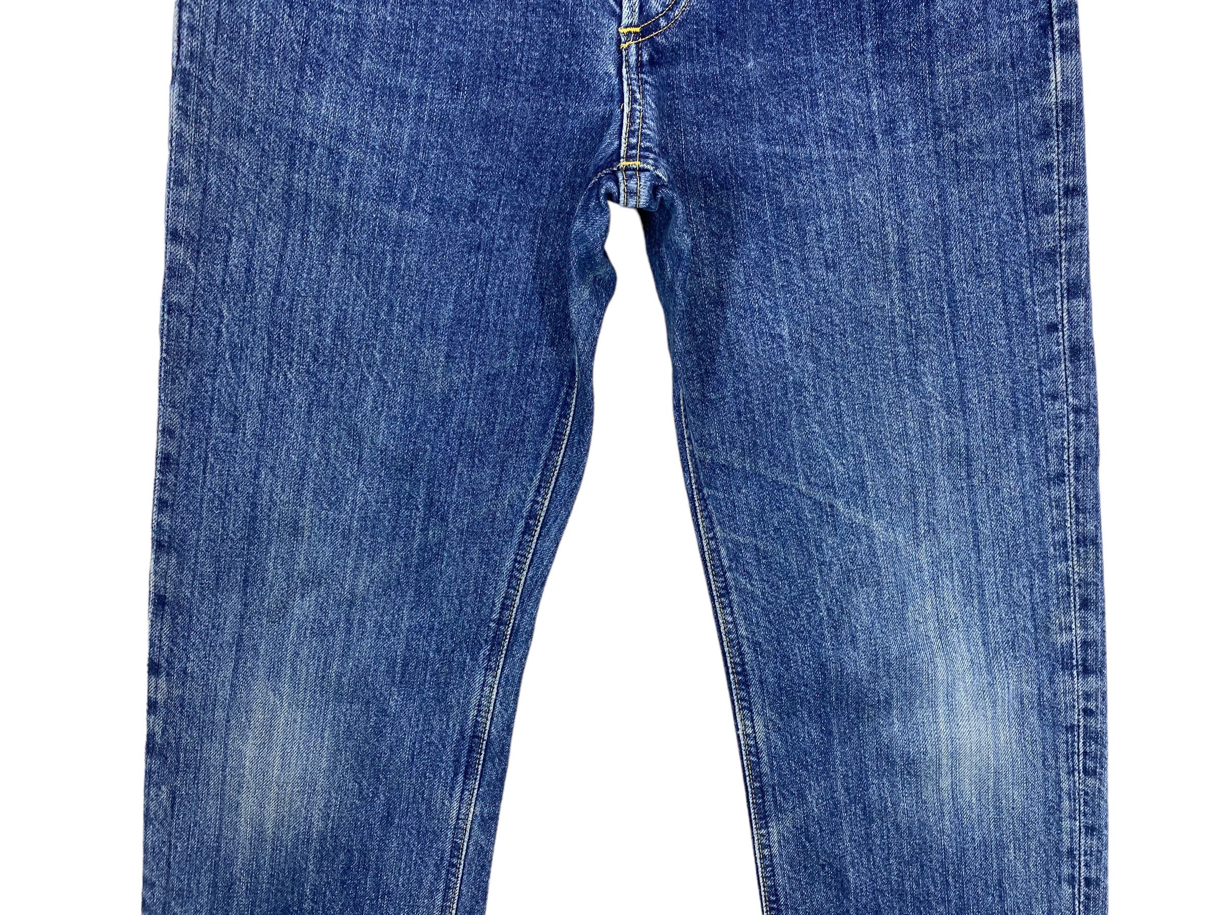 Edwin × Lee Lee x Edwin Jeans Dark Blue Wash Jeans Size 27" / US 4 / IT 40 - 4 Thumbnail
