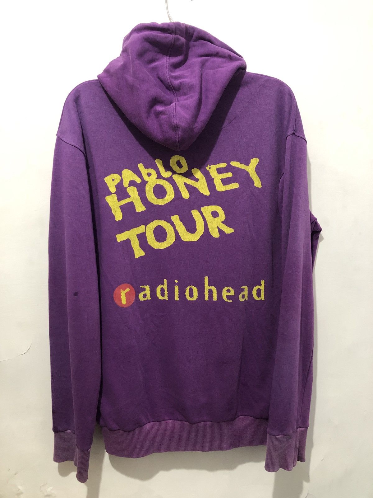 Band Tees × Vintage RARE RADIOHEAD PABLO HOONEY TOUR HOODIE CR 2011 Size US L / EU 52-54 / 3 - 2 Thumbnail