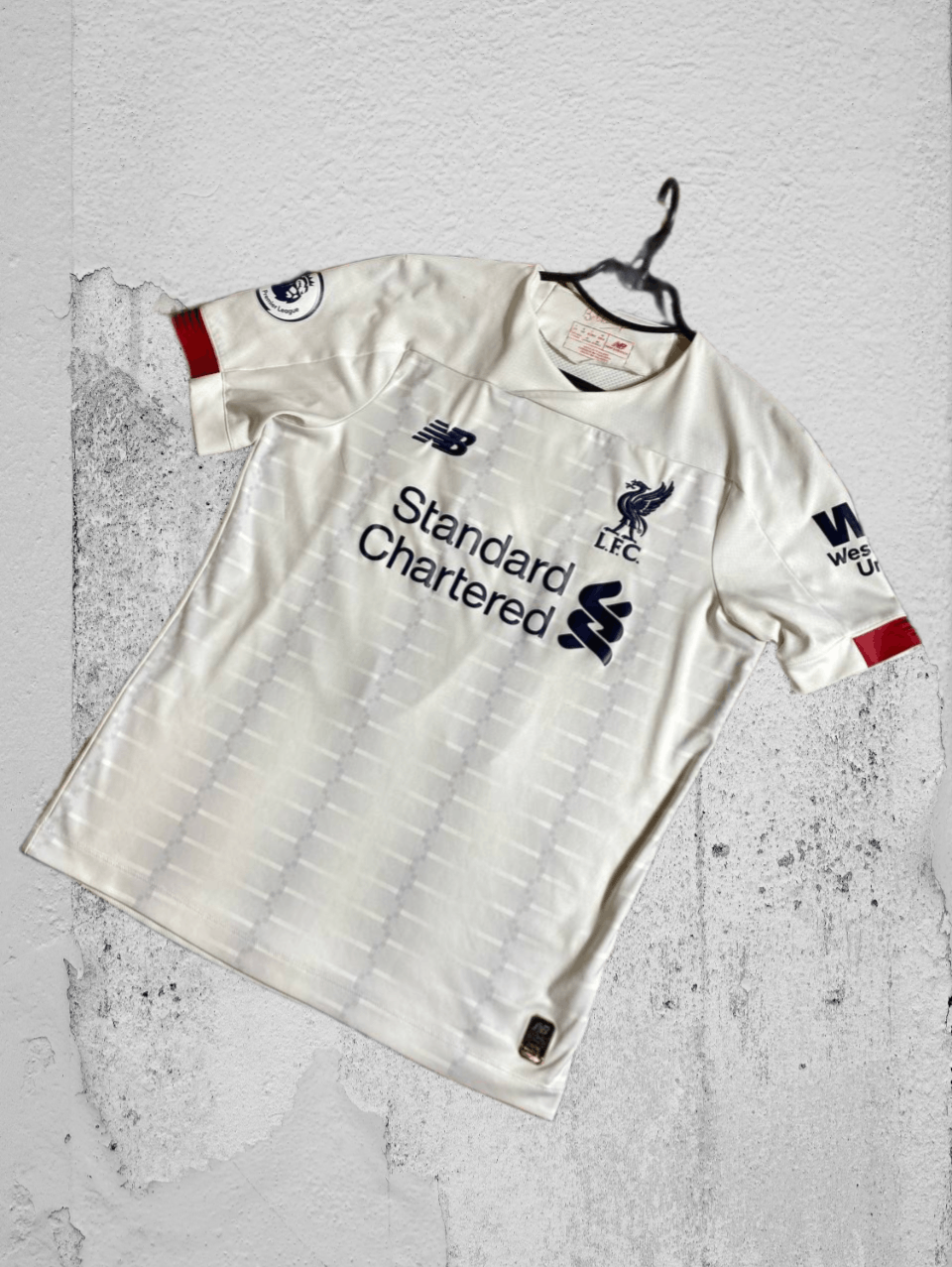 New Balance LIVERPOOL #4 VIRGIL VAN DIJK NEW BALANCE SOCCER JERSEY Size US S / EU 44-46 / 1 - 1 Thumbnail