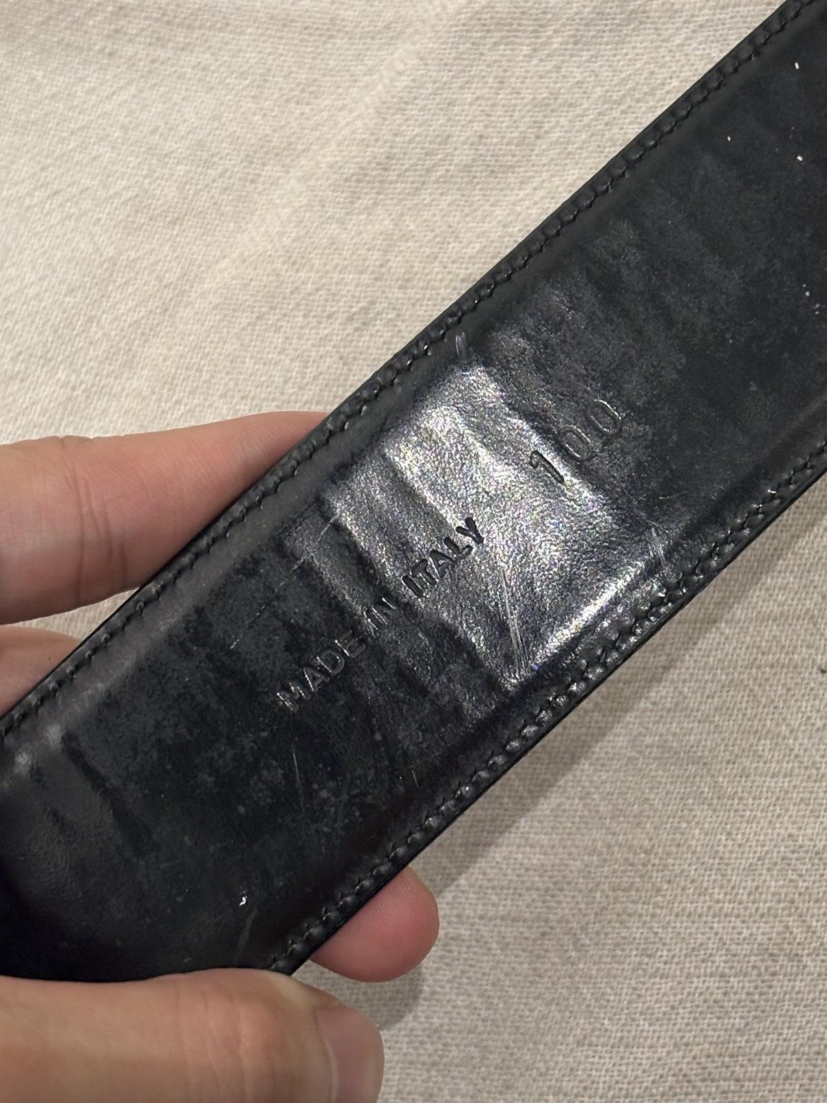 Dior Dior Homme | 00’s Minimalist Belt Size ONE SIZE - 7 Thumbnail