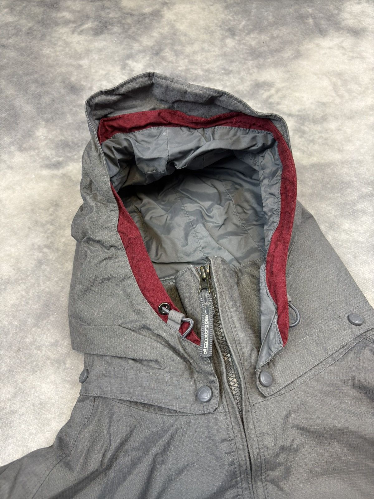 Nike ACG × Vintage NIKE ACG VINTAGE GRAY CARGO JACKET GORPCORE SKI SNOWBOARDS Size US L / EU 52-54 / 3 - 7 Thumbnail