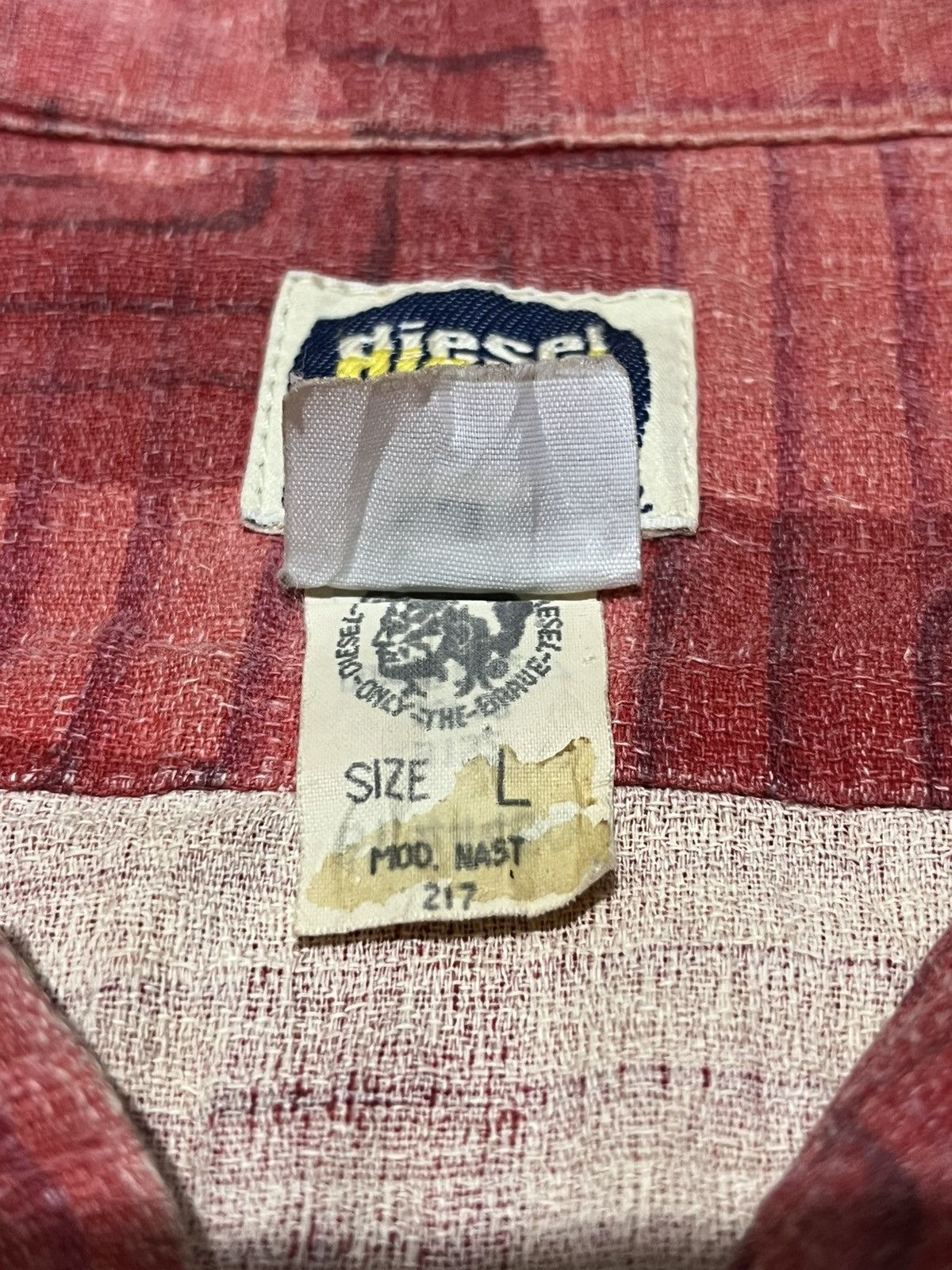 Diesel Diesel Button Up Print Size US L / EU 52-54 / 3 - 7 Thumbnail