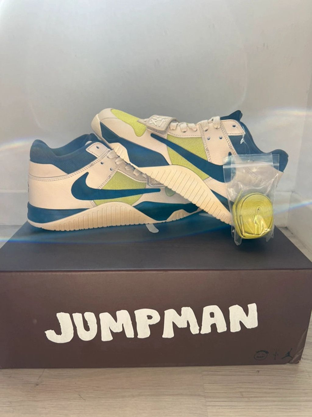 Jordan Brand Travis Scott x Jordan Jumpman Jack TR 'Bright Cactus' Size US 8.5 / EU 41-42 - 5 Thumbnail