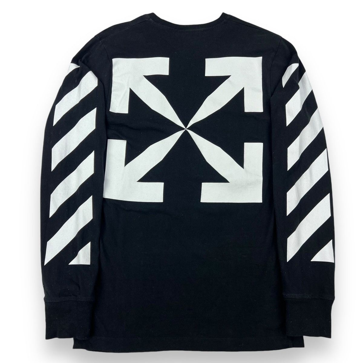 Off-White Off-White Mona Lisa Black Long Sleeve T Shirt Size US S / EU 44-46 / 1 - 3 Thumbnail