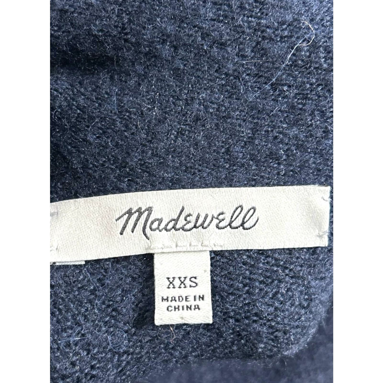 Madewell Madewell Sweater Womens XS Blue Orange Knit Pullover Size XXS / US 00 / IT 34 - 3 Thumbnail