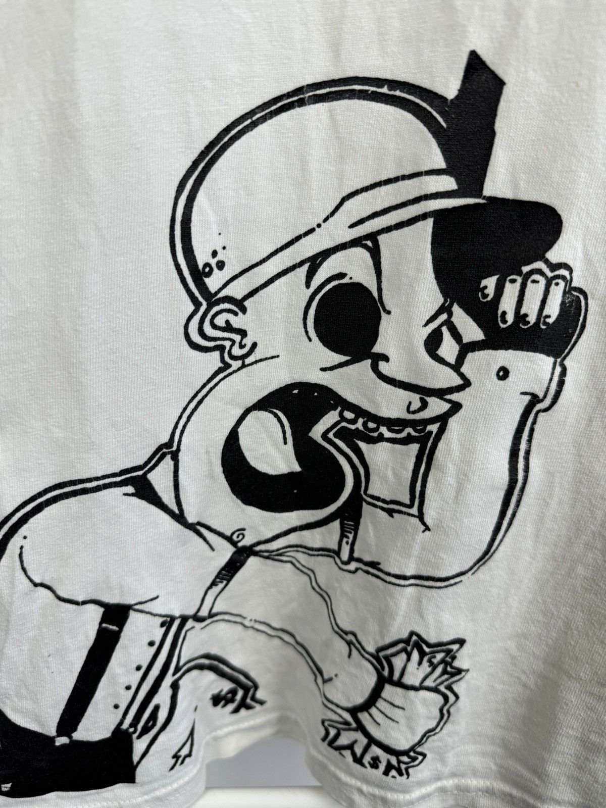 Vintage Vintage Dead and Gone Records Graffiti Tee Shirt Size US M / EU 48-50 / 2 - 3 Thumbnail