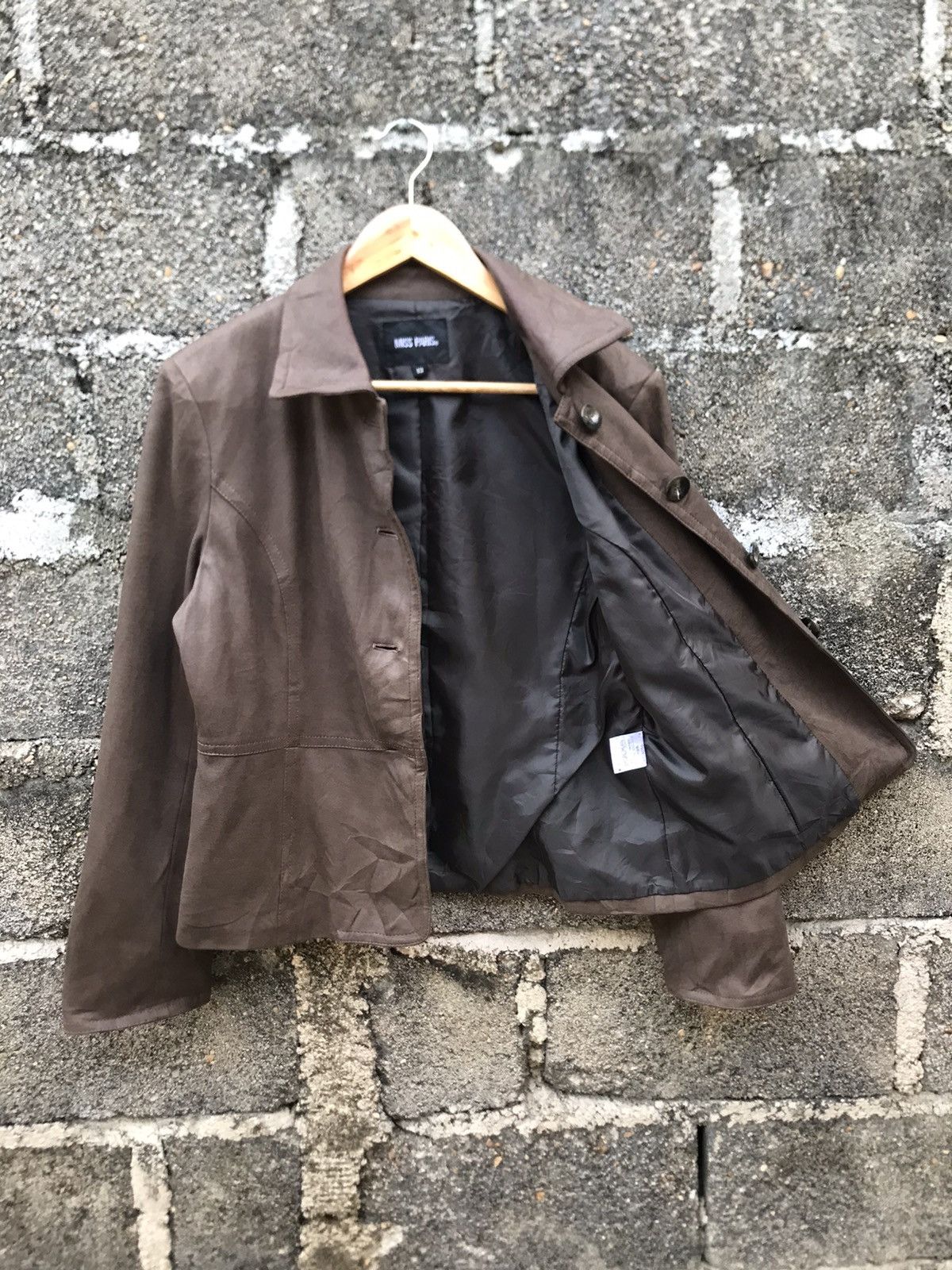 Japanese Brand Miss Paris Button Up Cropped Jacket Size S / US 4 / IT 40 - 7 Thumbnail