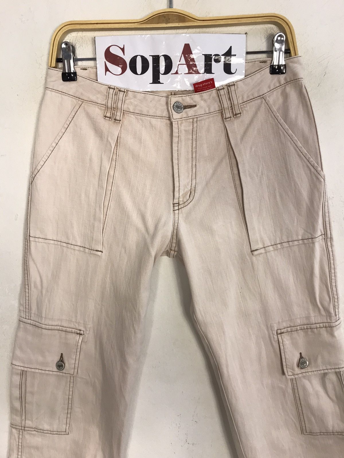 Japanese Brand × Vintage Vintage Drug Store’s Short Pants Design Pocket Style Size US 30 / EU 46 - 3 Thumbnail
