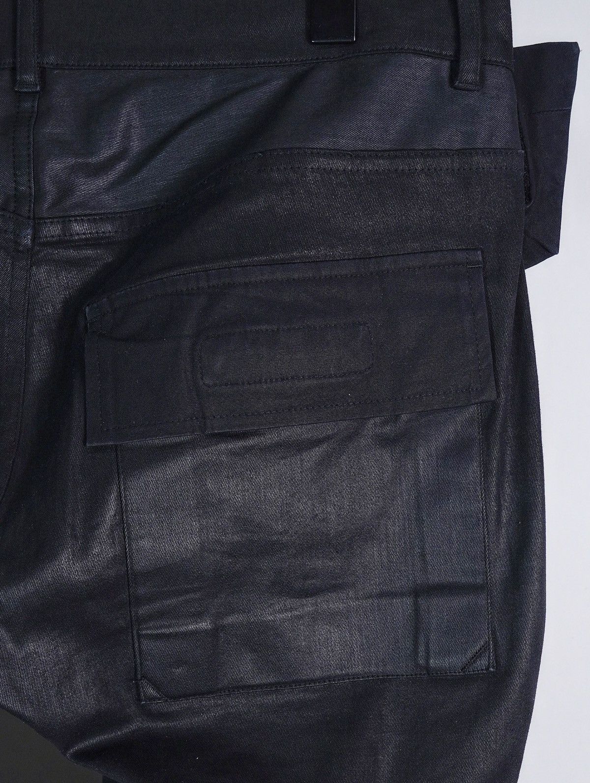 Rick Owens Mainline OG Waxed Memphis Denim Size US 33 - 6 Thumbnail