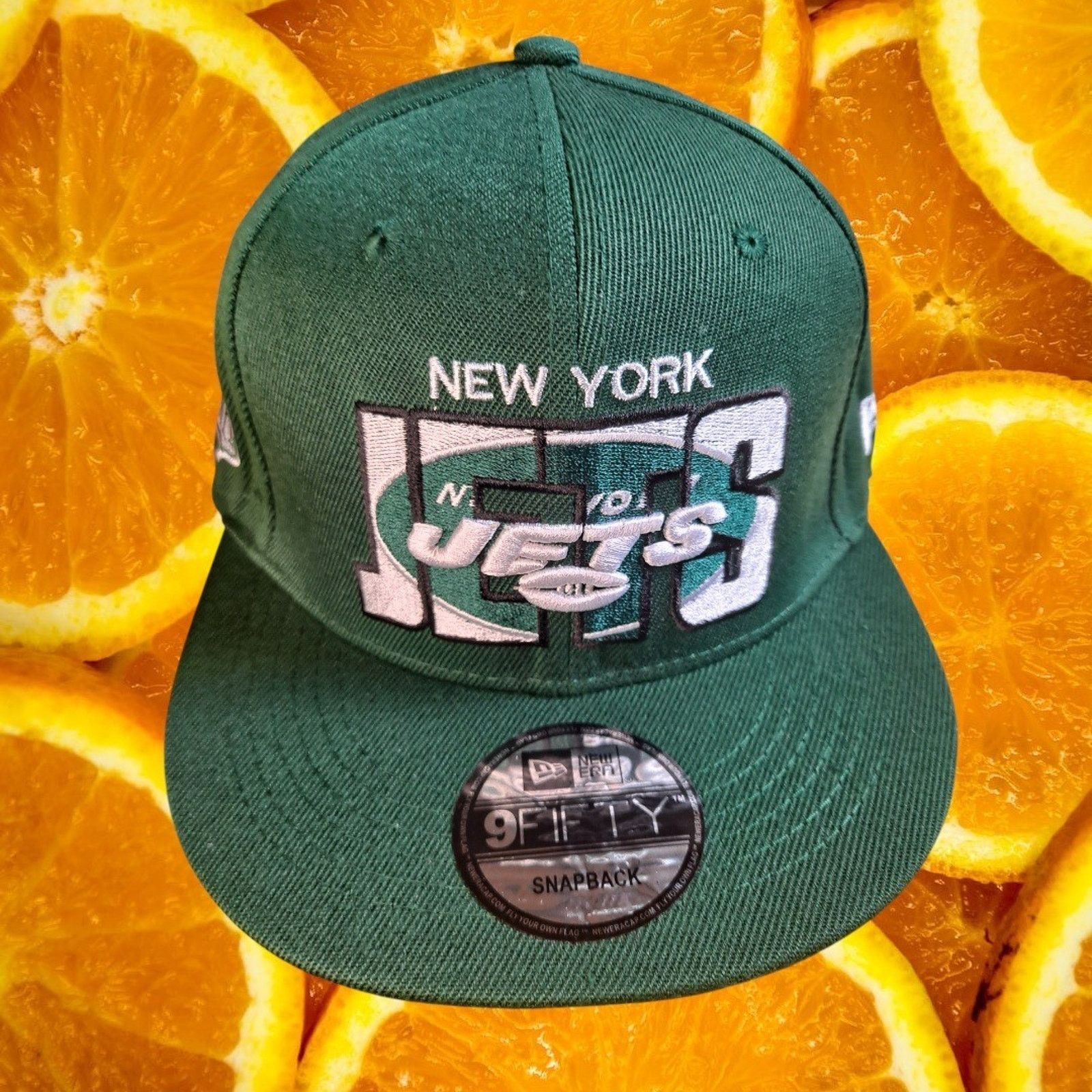 New Era New York Jets New Era 9FIFTY NFL Vintage Coll Snapback Hat Size ONE SIZE - 1 Thumbnail