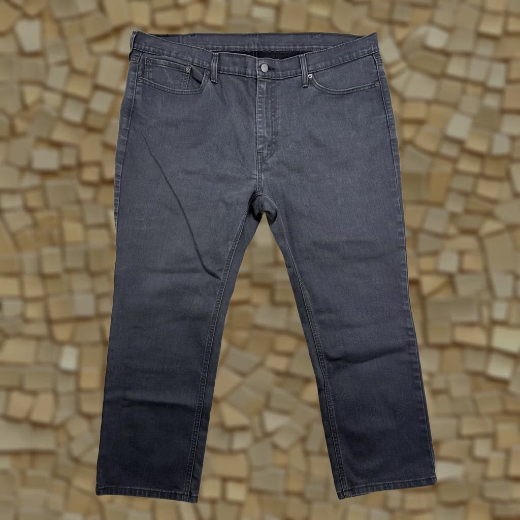 Levi's Levi's 541 Jeans Athletic Taper Straight Grey Denim Twill Jeans Mens W44 L30 Size US 44 / EU 60 - 1 Thumbnail