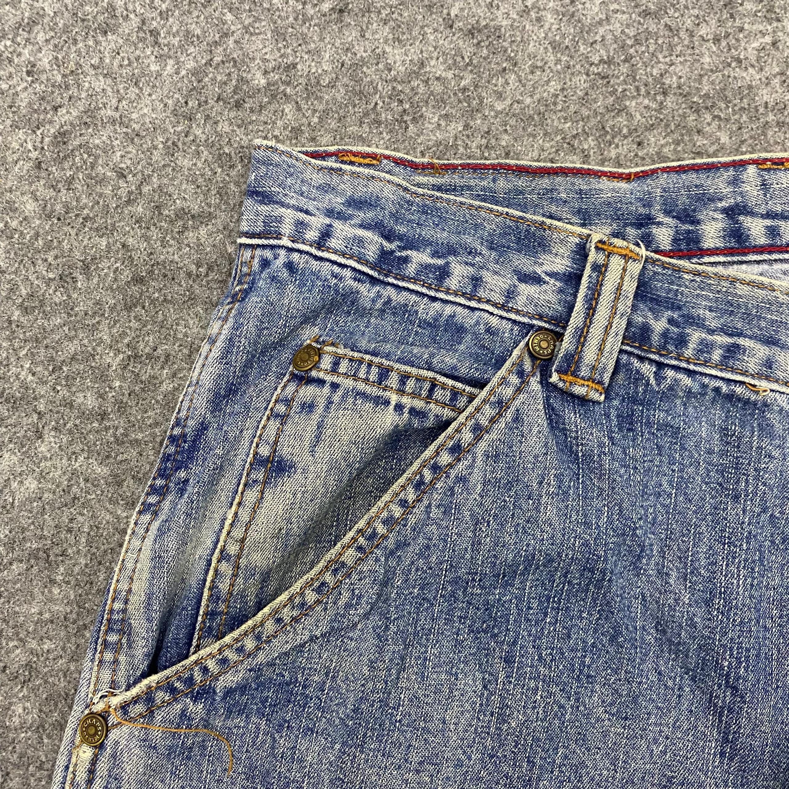 Chaps 💥Best Offer💥Vintage Chap Denim Canperter Distressed Denim Size US 34 / EU 50 - 10 Thumbnail