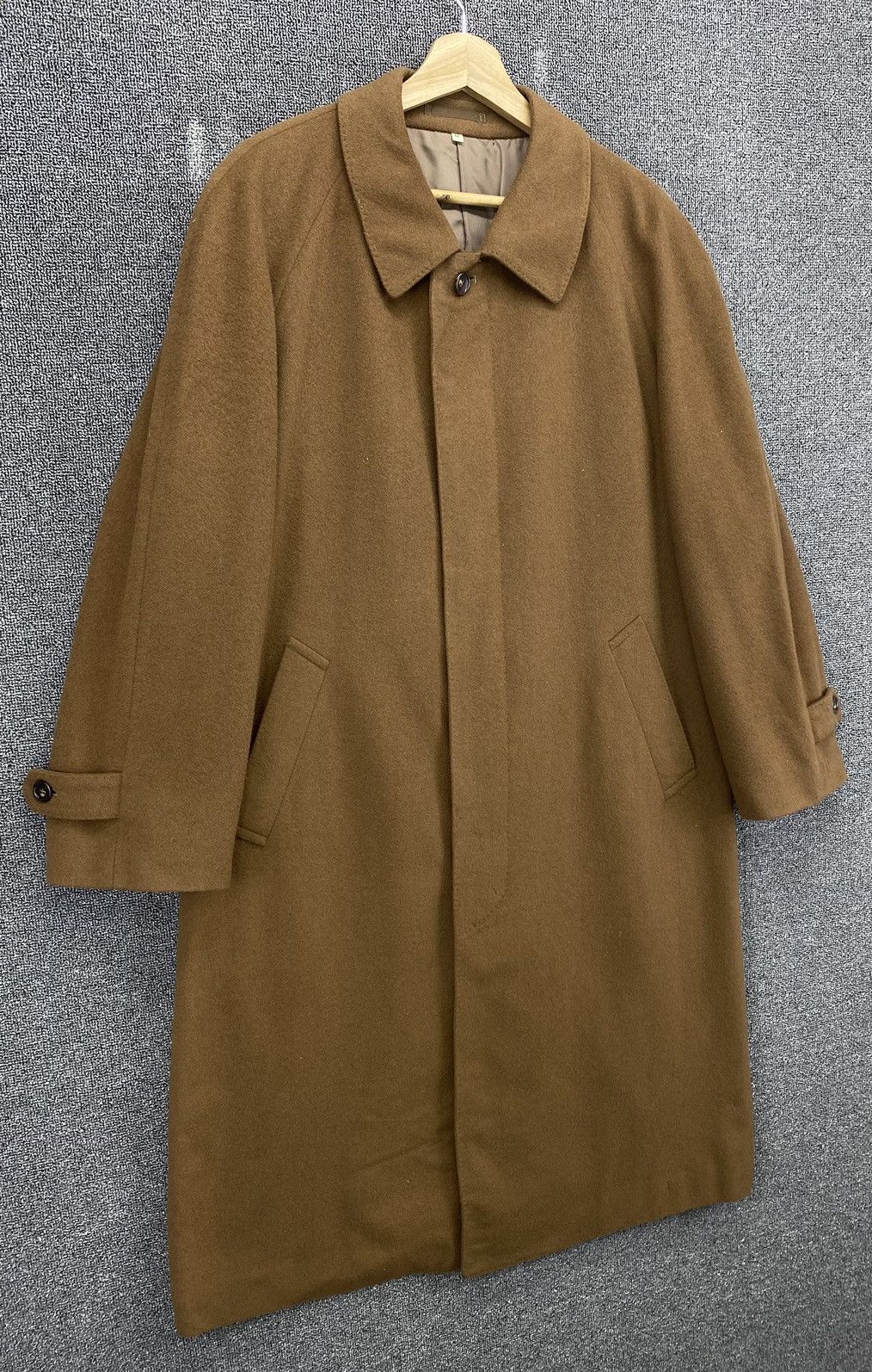 Yves Saint Laurent Vintage Yves Saint Laurent Homme Wool Long Jacket Size US M / EU 48-50 / 2 - 2 Thumbnail
