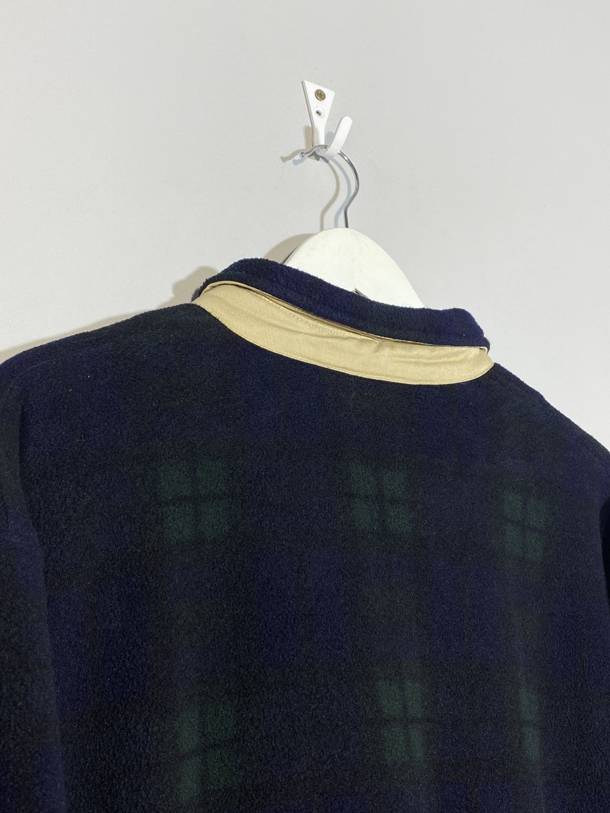 Polo Ralph Lauren Vintage Polo Ralph Lauren Tartan Check Fleece Jacket Rare Size US L / EU 52-54 / 3 - 15 Thumbnail