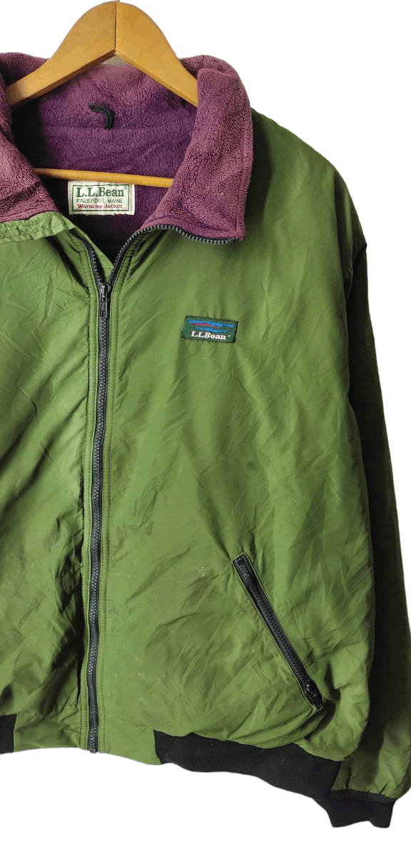 L.L. Bean VINTAGE LL.BEAN SUN FADED WARM UP JACKET Size US L / EU 52-54 / 3 - 4 Thumbnail
