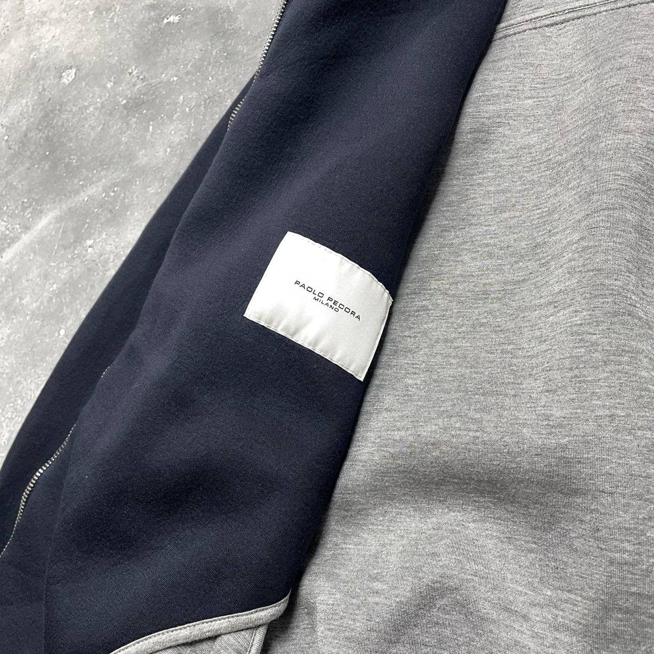 Paolo Pecora Paolo Pecora Milano Modal Collared Jacket Blue Size 50 Size US M / EU 48-50 / 2 - 15 Thumbnail