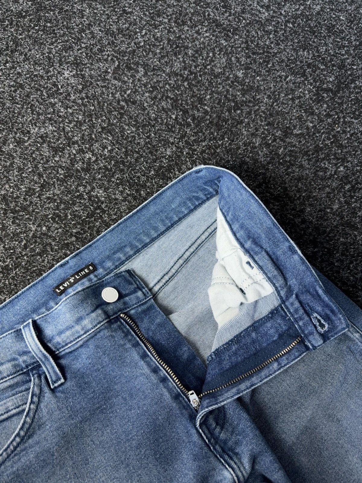 Levi's Vintage 00s style Levi’s Line 8 White tag Denim pants jeans Size US 30 / EU 46 - 10 Thumbnail