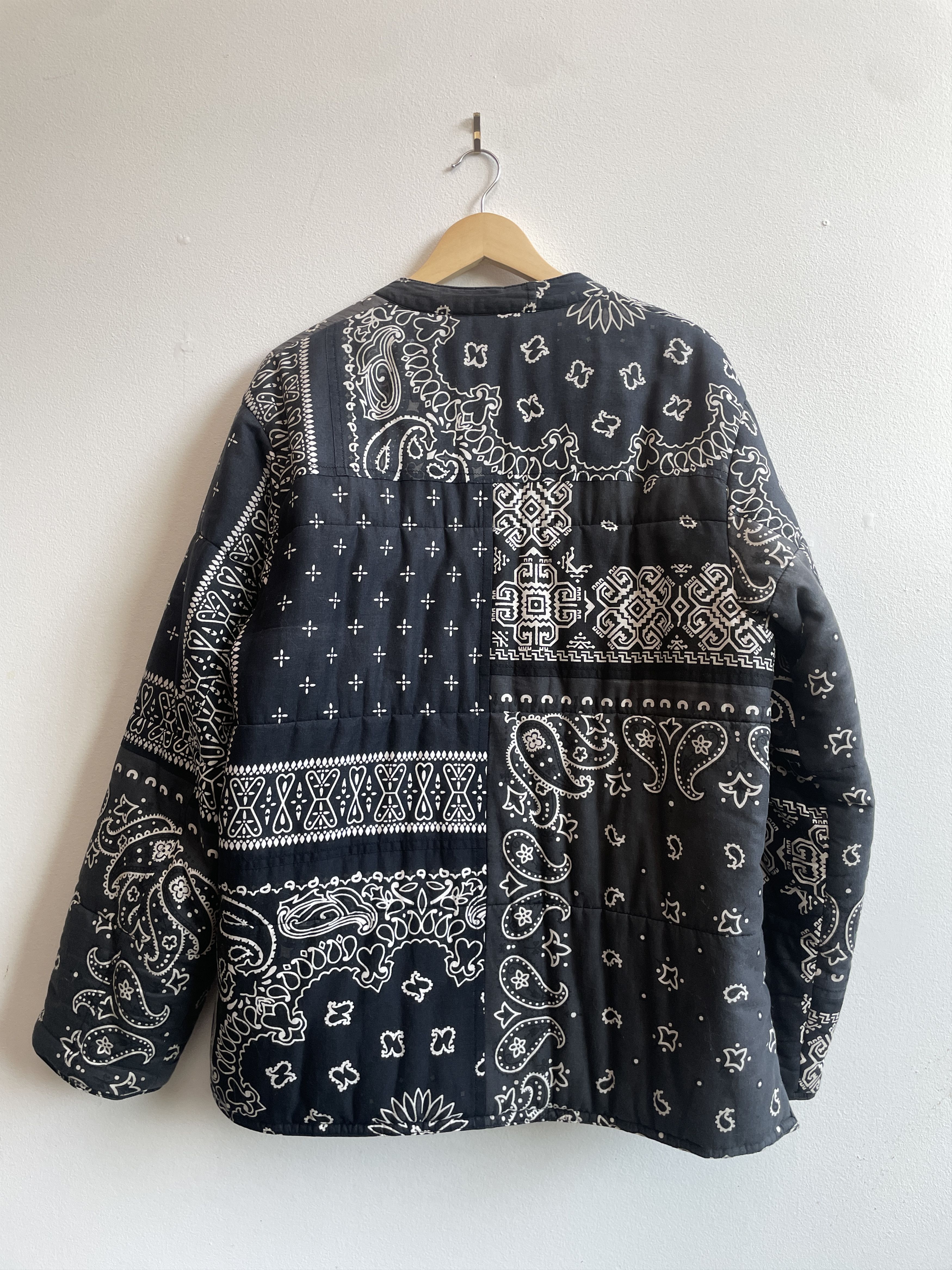 Kapital Kountry Bandana Patchwork Quilted Blouson Jacket Size US XL / EU 56 / 4 - 3 Thumbnail