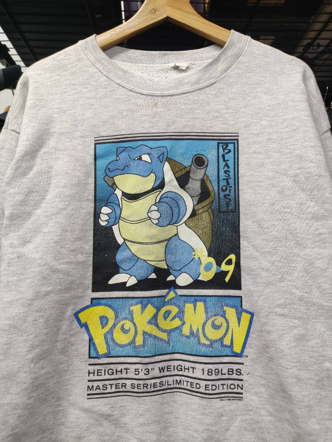 Pokemon Vtg 90's Pokemon Blastoise, Kamex Character Promo Sweaters Size US L / EU 52-54 / 3 - 1 Thumbnail