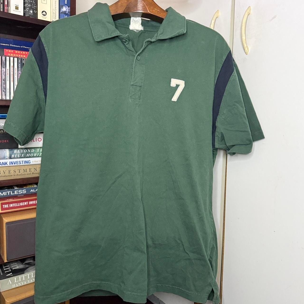 Other Vintage Men's Green Polo-shirt Size US L / EU 52-54 / 3 - 1 Thumbnail