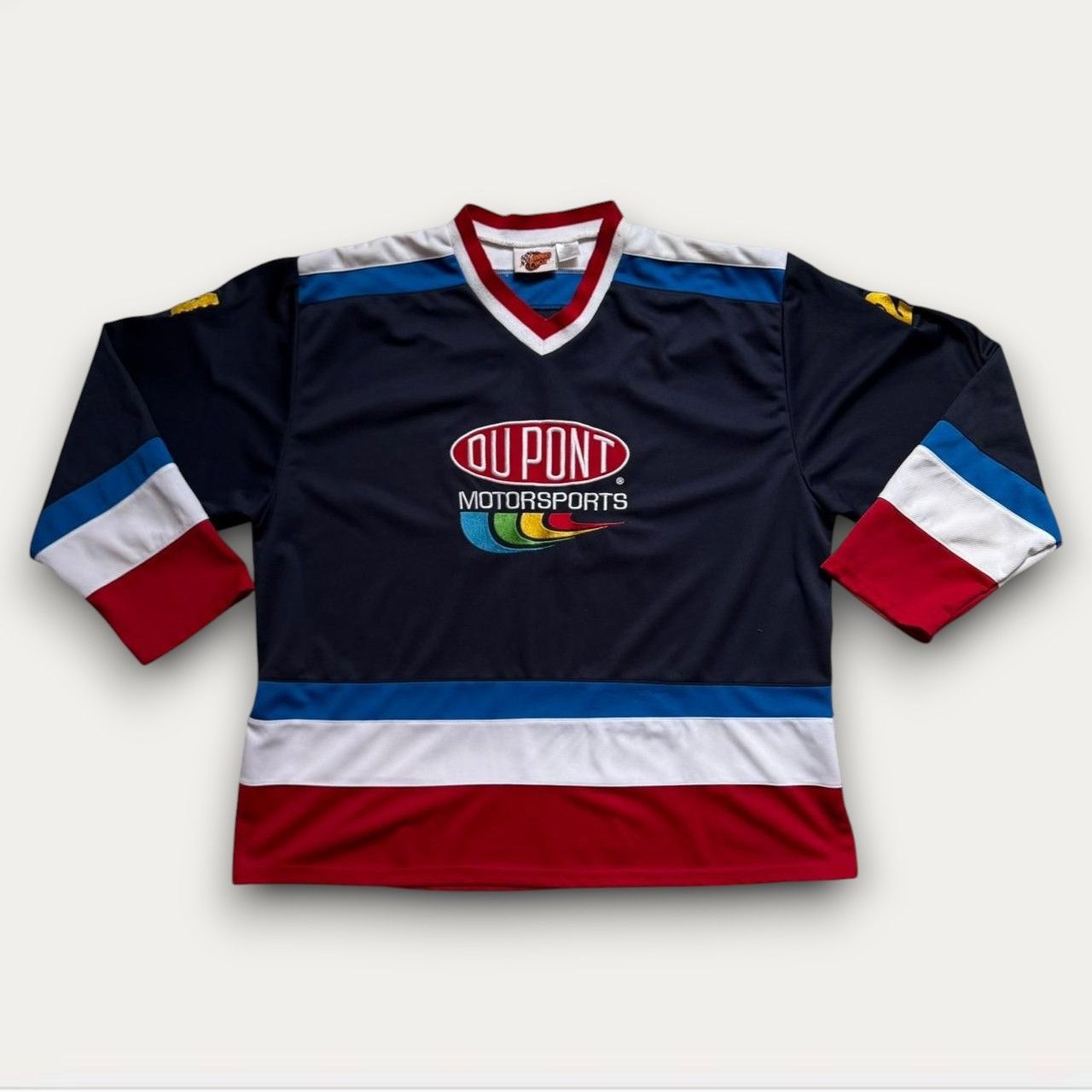 Winners Circle Vintage Jeff Gordon DuPont Motorsports Hockey Jersey Size US XXL / EU 58 / 5 - 1 Thumbnail