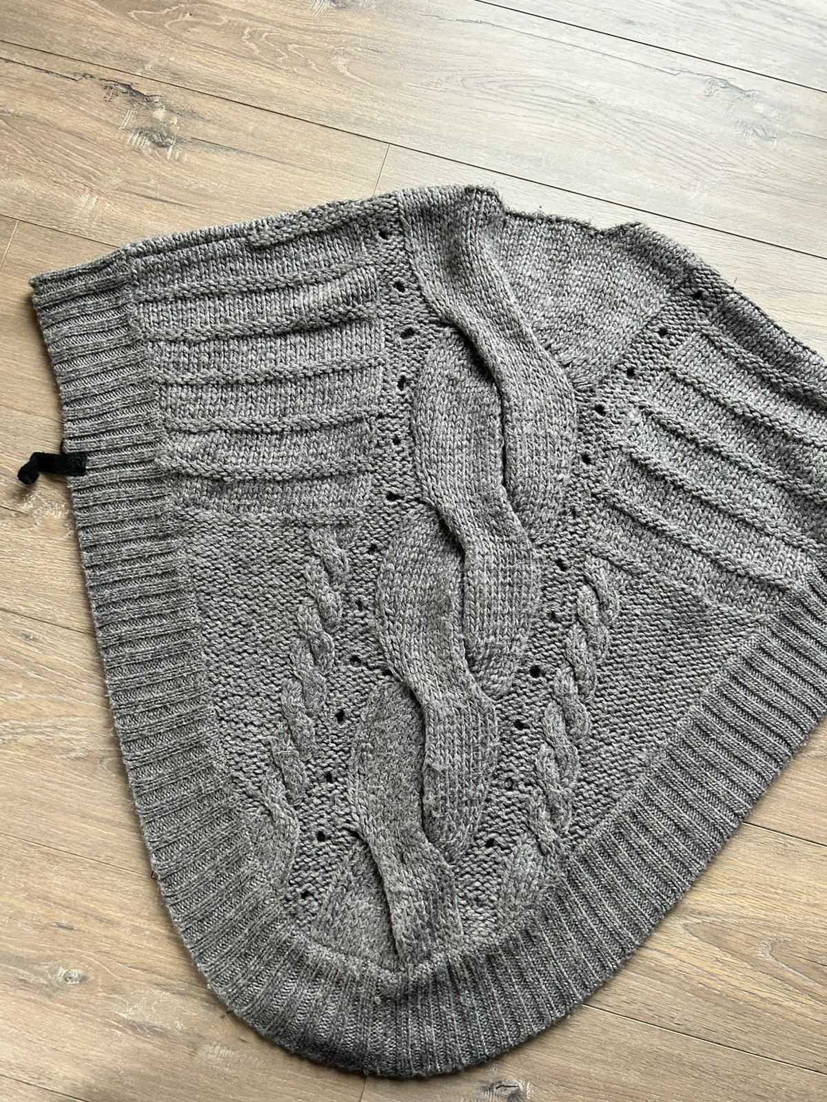 Other Day Birger et Mikkelsen wool cape poncho one size Size ONE SIZE - 9 Thumbnail