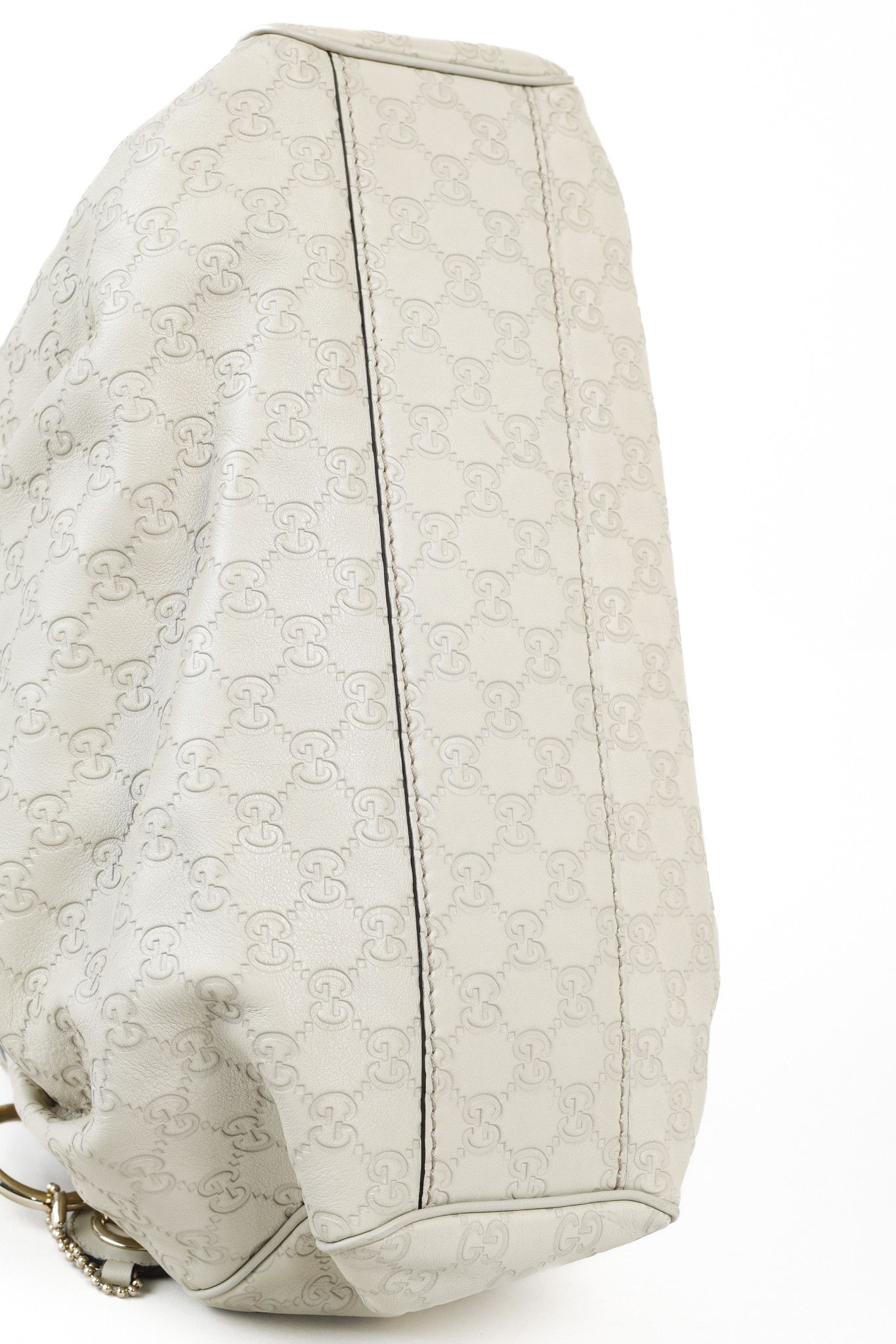 Gucci Gucci Sukey Guccissima Beige Leather Tote Size ONE SIZE - 5 Thumbnail