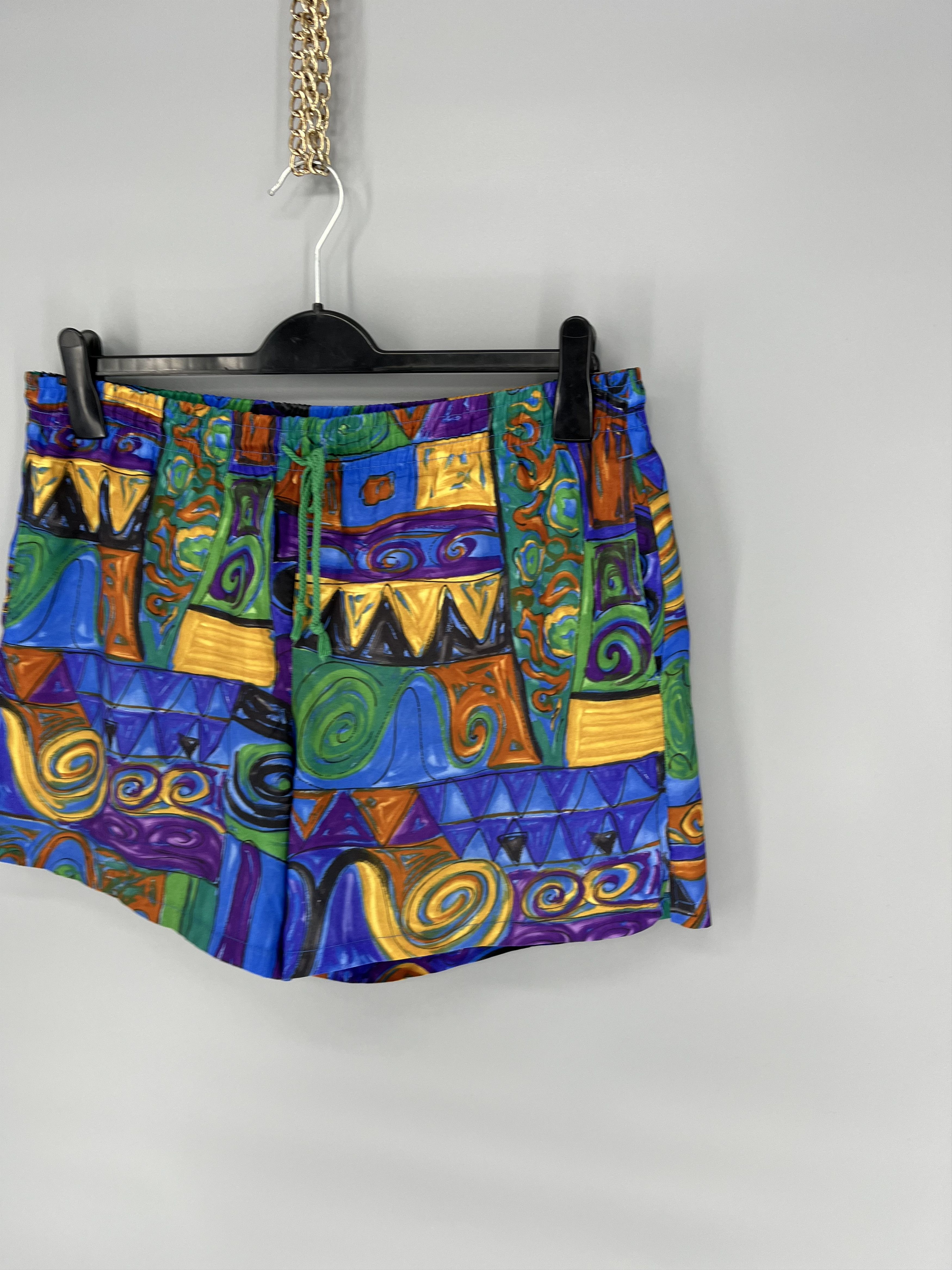 Vintage Vintage Y2K Art Streetwear Hawaiian Shorts Fashion Grailed Size US 33 - 4 Thumbnail