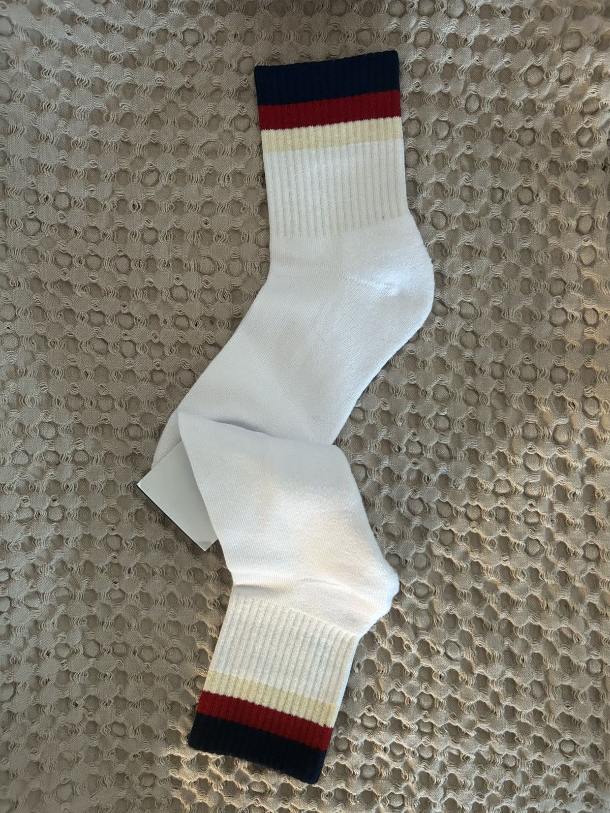 Gucci Gucci logo socks size S Size 46 - 2 Thumbnail
