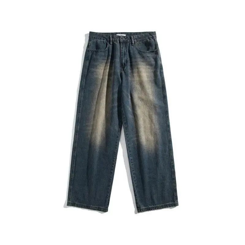 Japanese Brand Loose straight and wide leg jeans Size US 32 / EU 48 - 5 Thumbnail