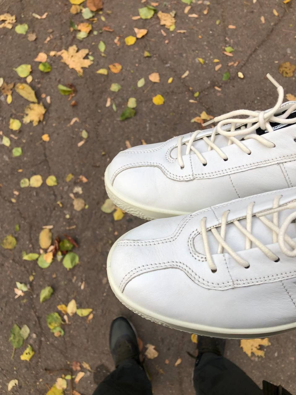 Ecco VERY RARE ECCO DANISH DESIGN LEATHER SNEAKERS DESIGNER DELUX Size US 8 / EU 41 - 4 Thumbnail