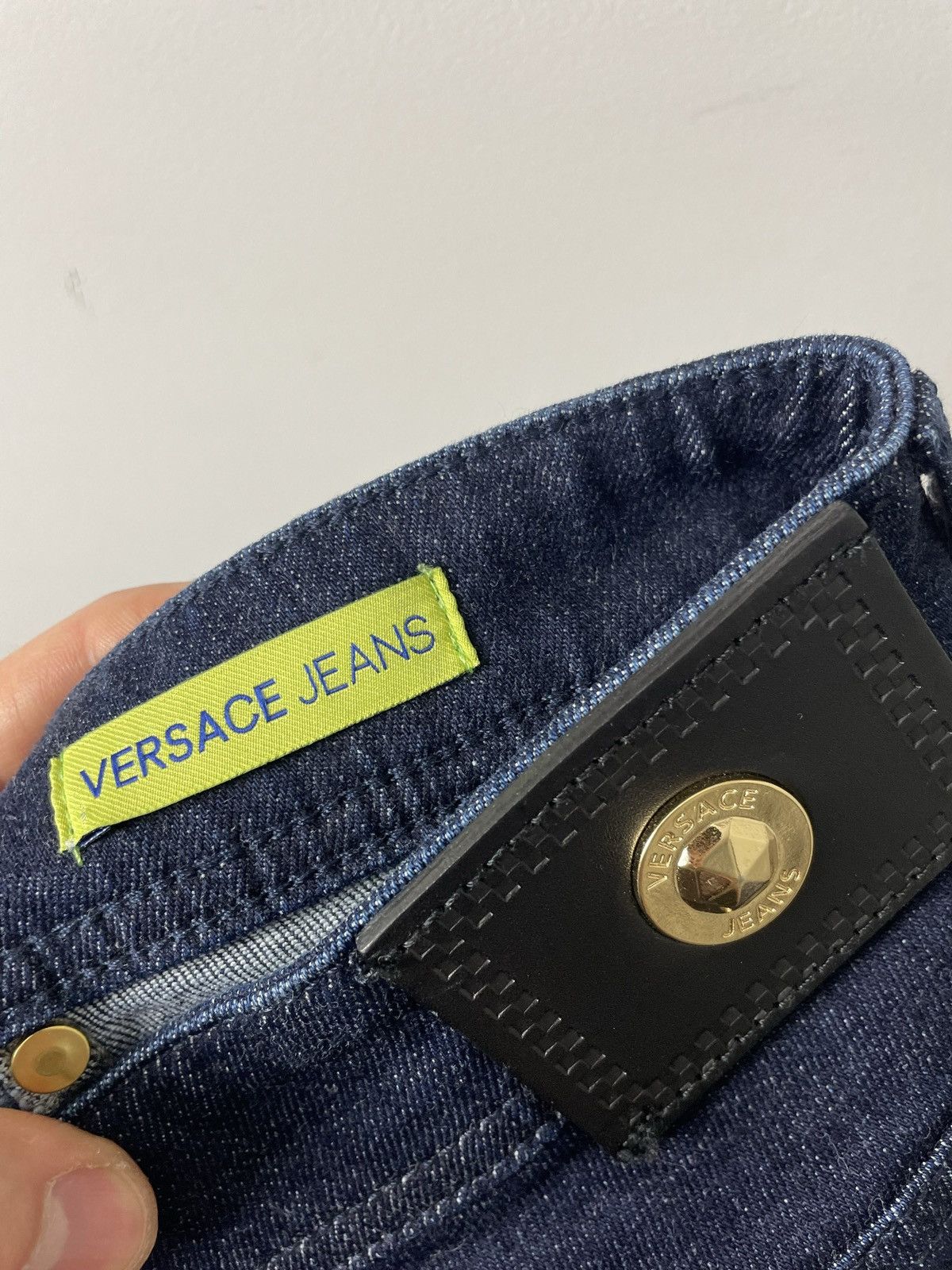 Versace Jeans Couture Versace Jeans Couture Vintage Y2K Era Denim Skinny Jeans Size 30" / US 8 / IT 44 - 8 Thumbnail