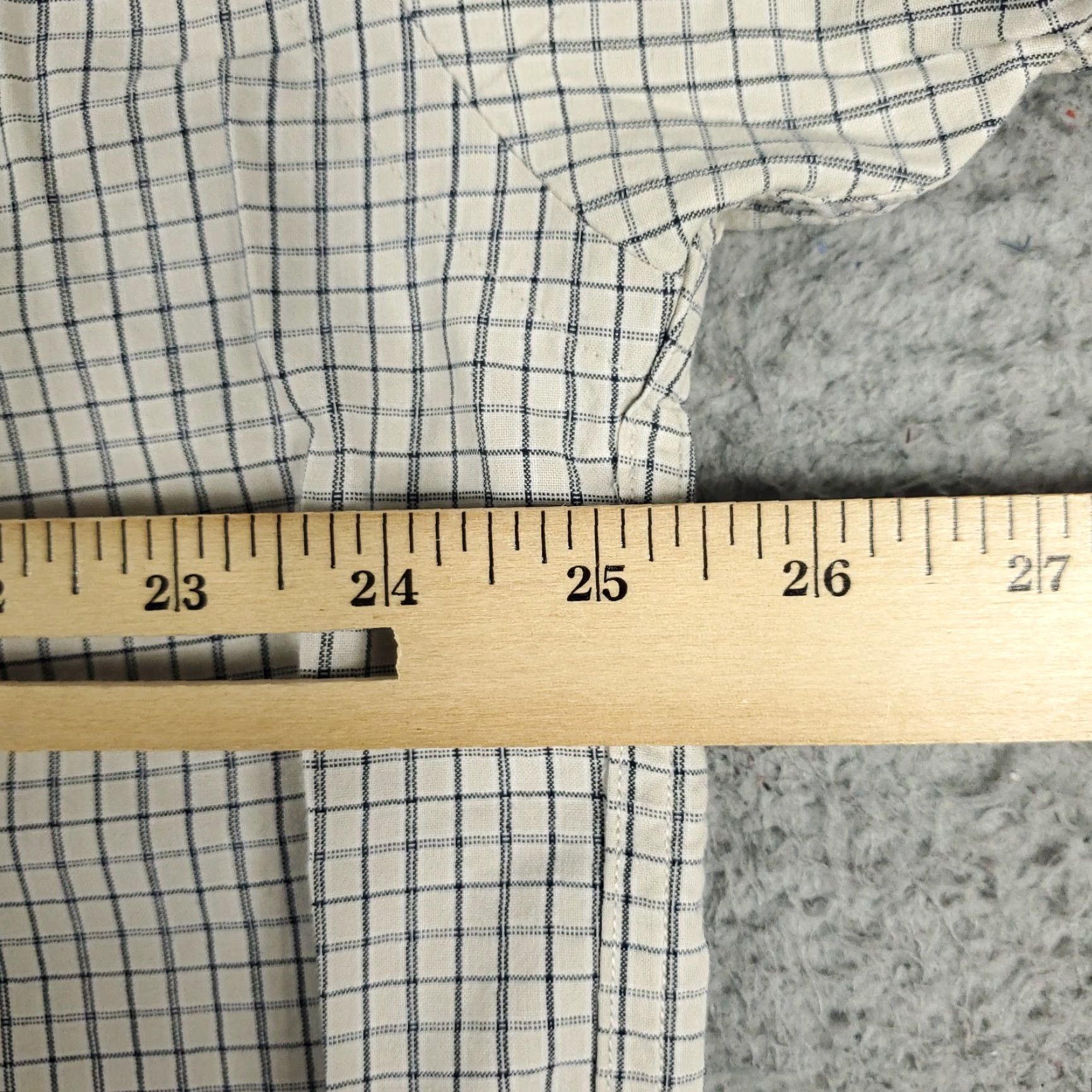 Nautica Nautica Button-Up Shirt Men's XL Blue Check Long Sleeve Casual Regular Fit Size US XL / EU 56 / 4 - 7 Thumbnail