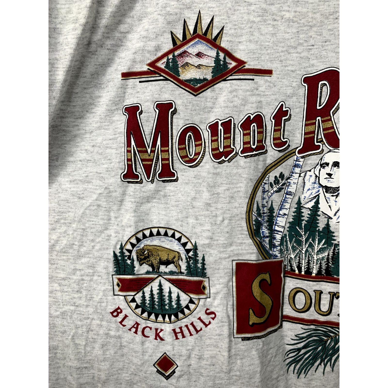 Signal Sport 1992 Grand Canyon North Rim MT. Rushmore SD Test Print Shirt Size US L / EU 52-54 / 3 - 10 Thumbnail