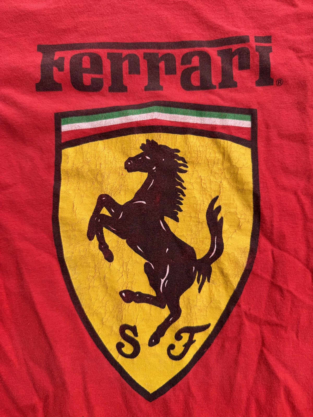 Ferrari Rare Vtg Ferrari Big Logo Size US XL / EU 56 / 4 - 2 Thumbnail