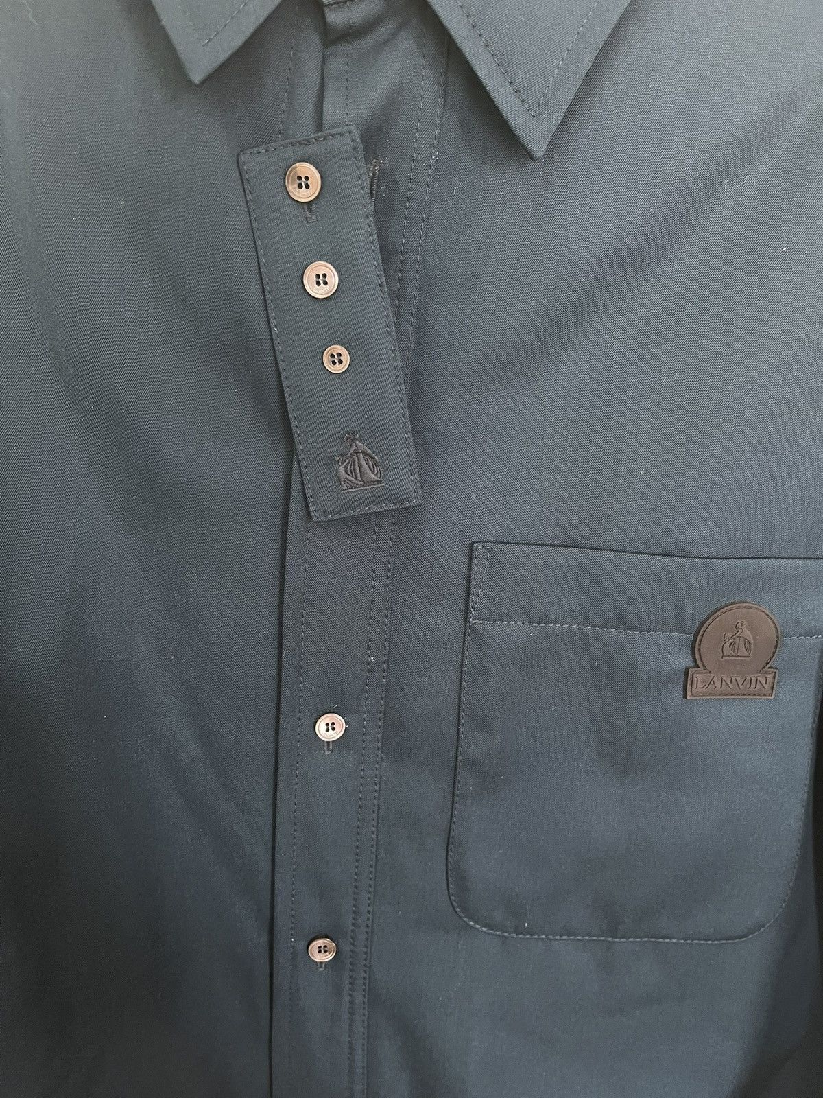 Lanvin Lanvin Quilted Overshirt Jacket – Virgin Wool – IT 46 M Size US M / EU 48-50 / 2 - 4 Thumbnail