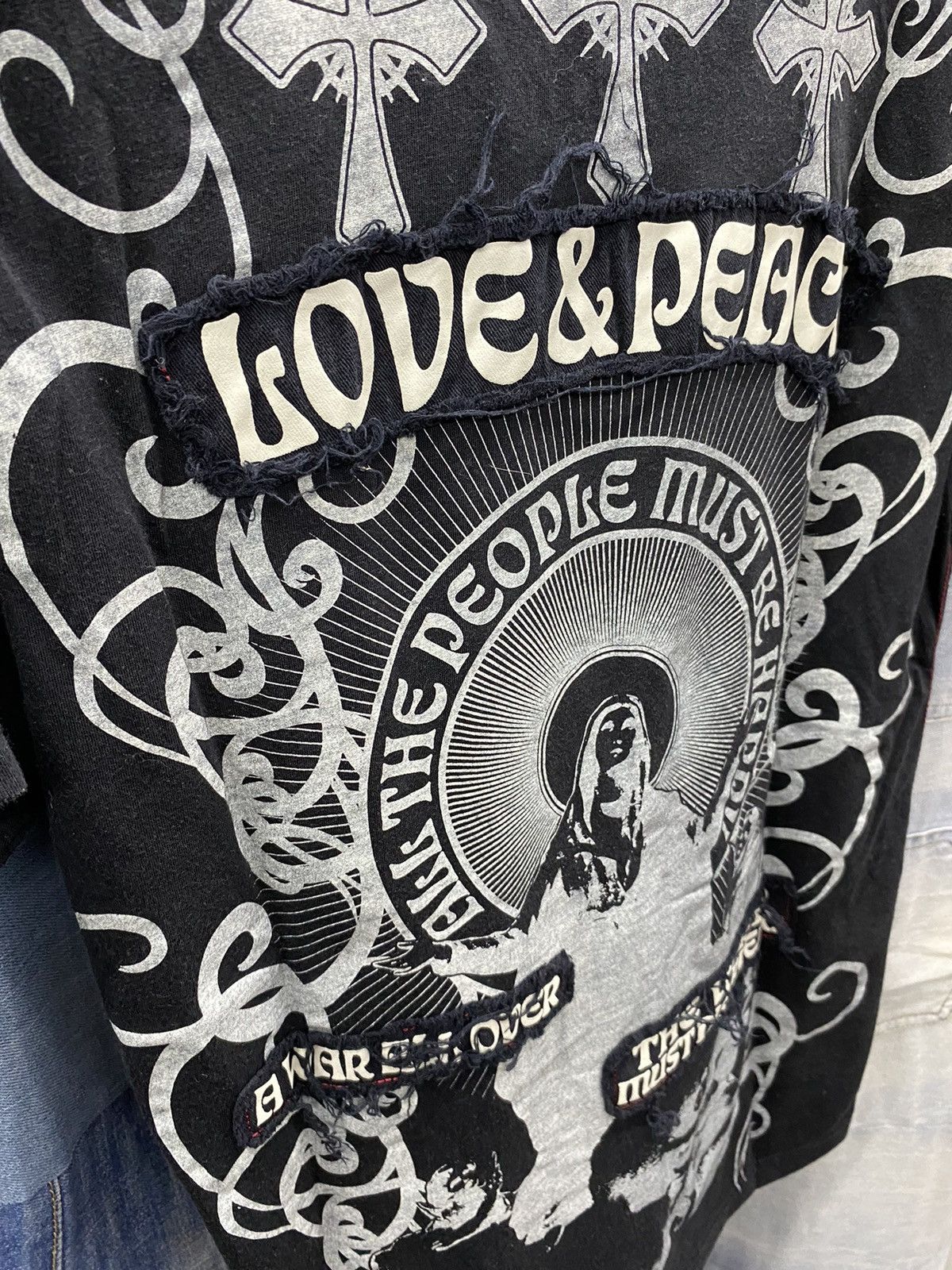 14th Addiction × Beauty Beast × Le Grande Bleu (L.G.B.) japanese brand infinity love & peace cross poem ifsx lgb ch Size US S / EU 44-46 / 1 - 8 Thumbnail