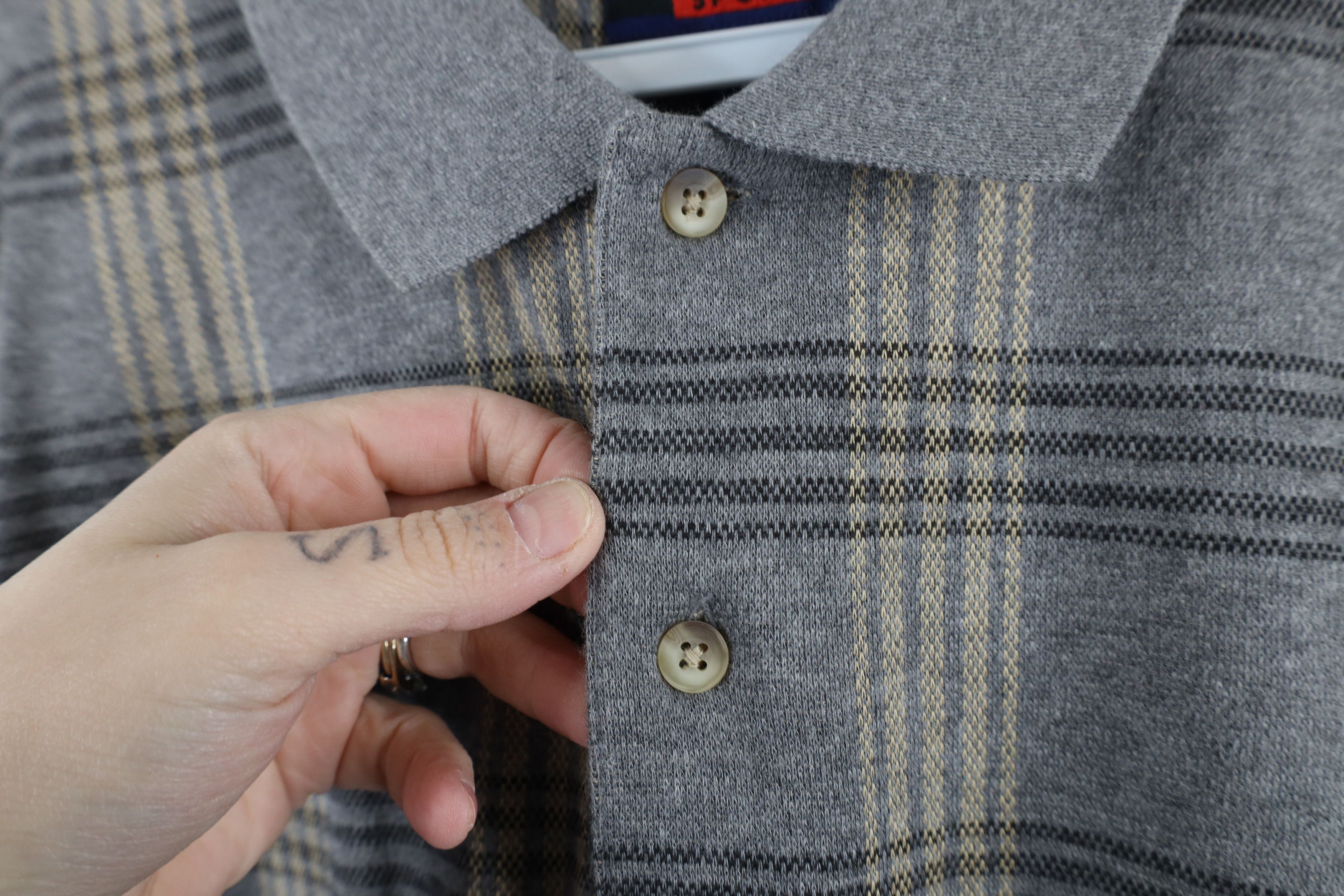 Vintage Deadstock Vintage 90s Streetwear Long Sleeve Rugby Polo Size US L / EU 52-54 / 3 - 7 Thumbnail