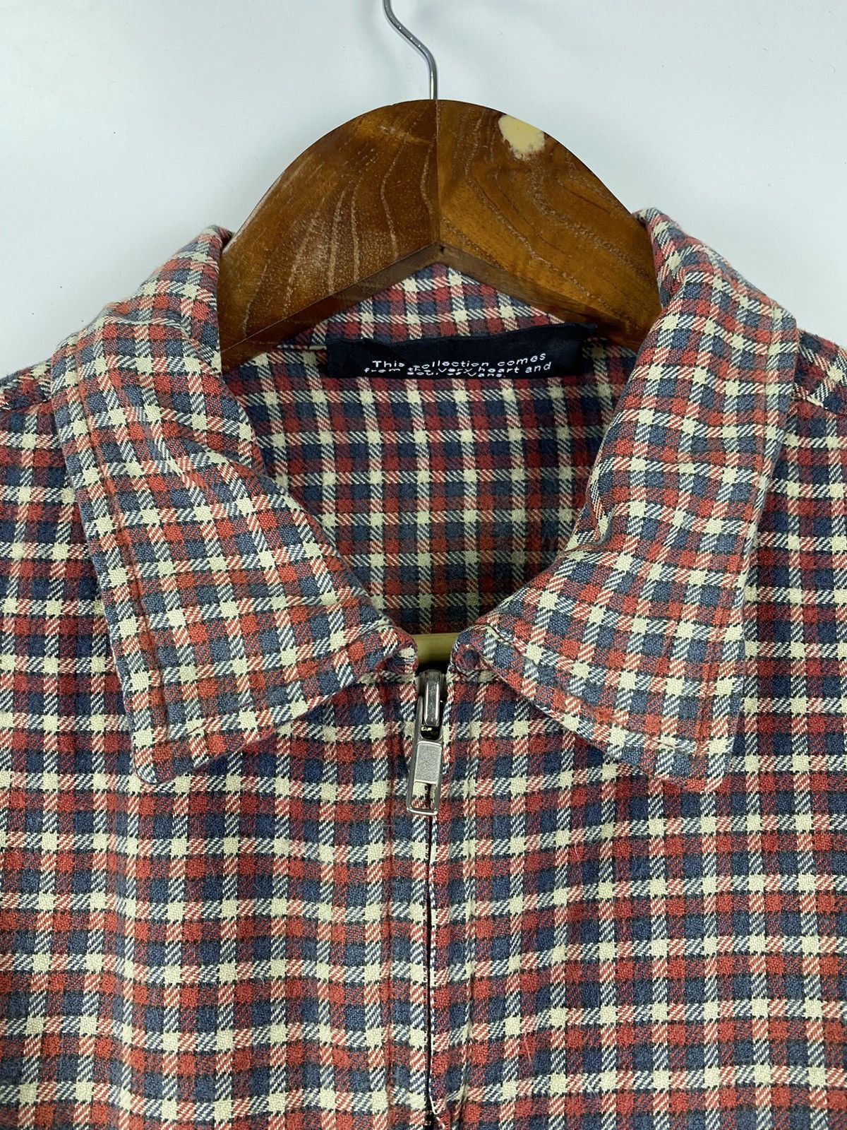 Vans × Vintage Vintage Vans Zip up flannel Size US L / EU 52-54 / 3 - 6 Thumbnail