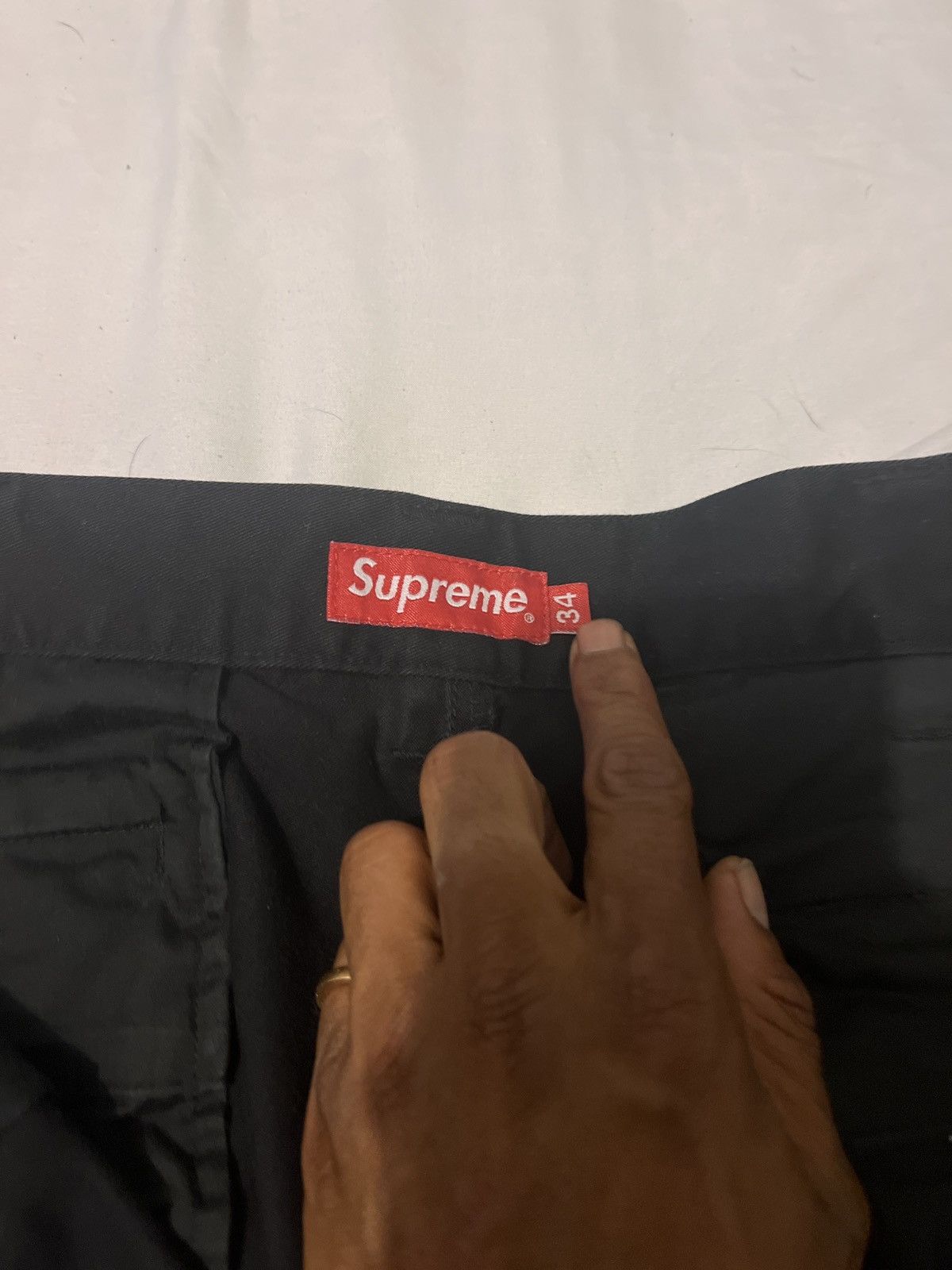 Supreme Supreme black work pants Size US 34 / EU 50 - 2 Thumbnail